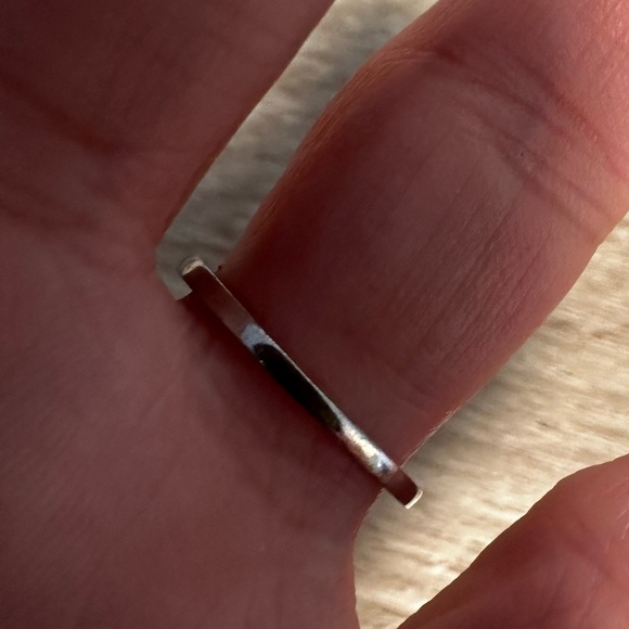 NWOT CHUNKY RHODIUM MULTI STONE RING - SIZE 6 - Picture 8 of 8